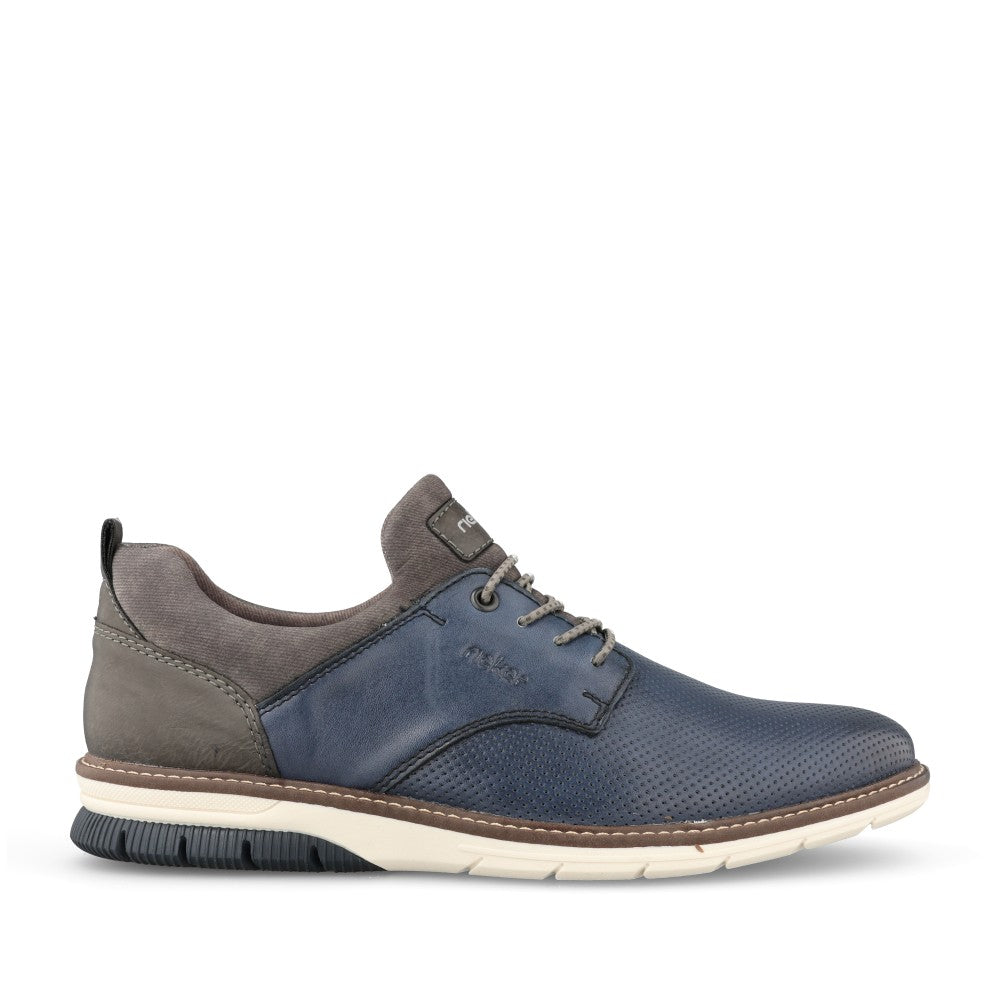 Mens 14450 Laced Shoe In Navy