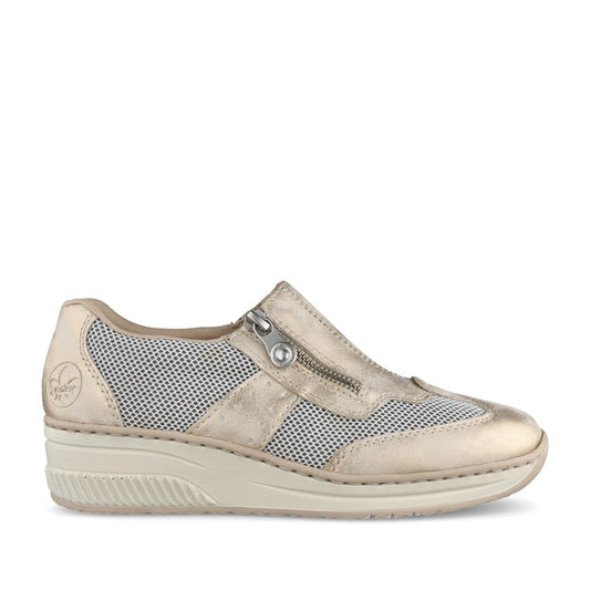 Ladies 48760 Slip-on Shoe In Gold