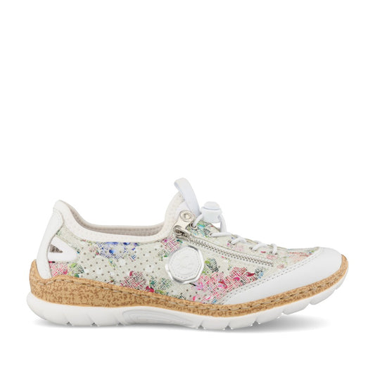 Ladies N42v1 Slip-on Shoe In White Multi