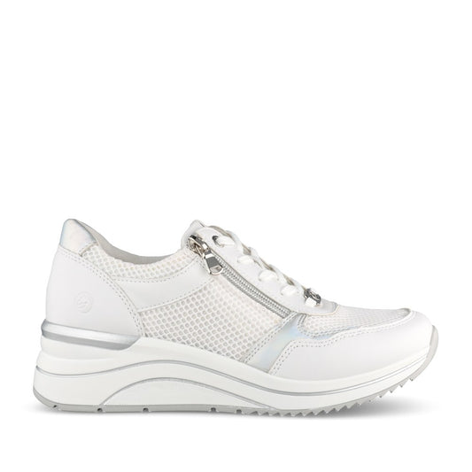 Ladies D0t19 Wedge Trainer In White
