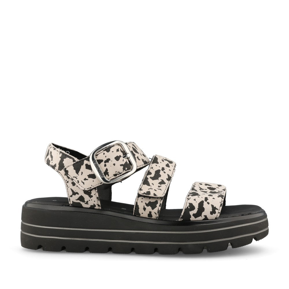 Ladies D3n50 Wedge Sandal In Cow