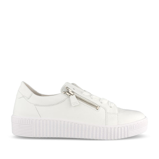 Ladies 83.334 Wisdom Laced Trainer In White