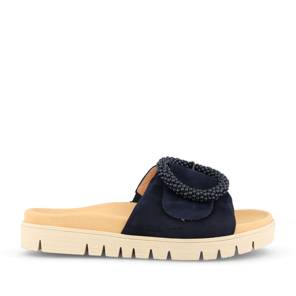 Ladies 83.745 Everly Mule In Navy