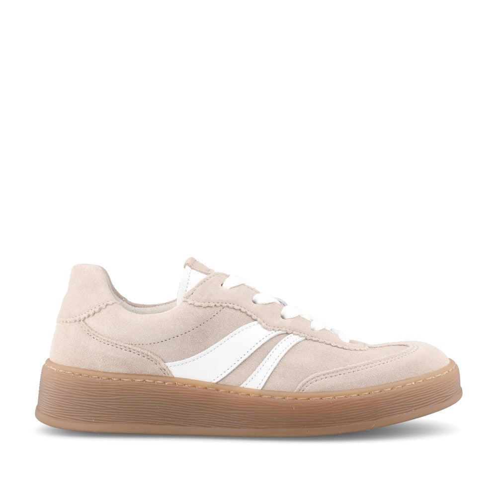 Ladies 86.475 Dahma Laced Trainer In Sand
