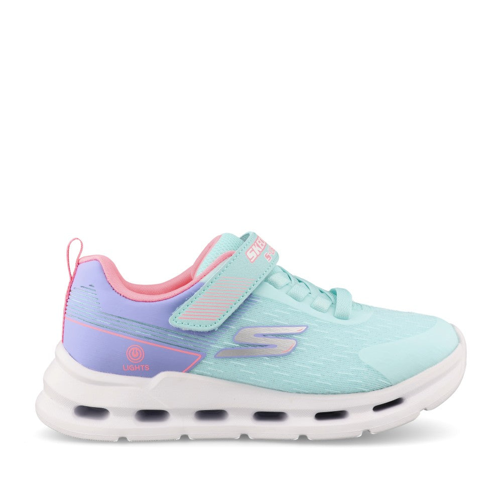 Girls 303730l Glide-step Lights Trainer In Aqua