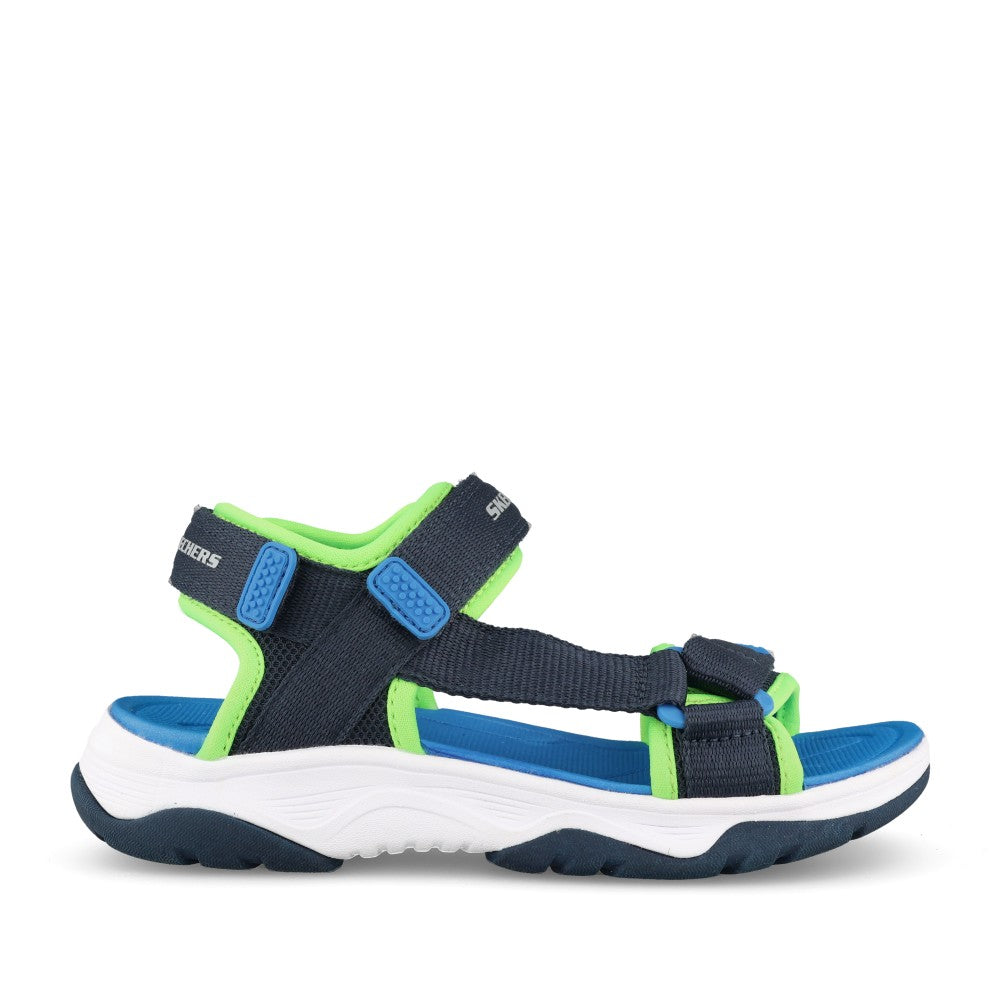 Boys 407013l Tread Seeker Sandal In Navy