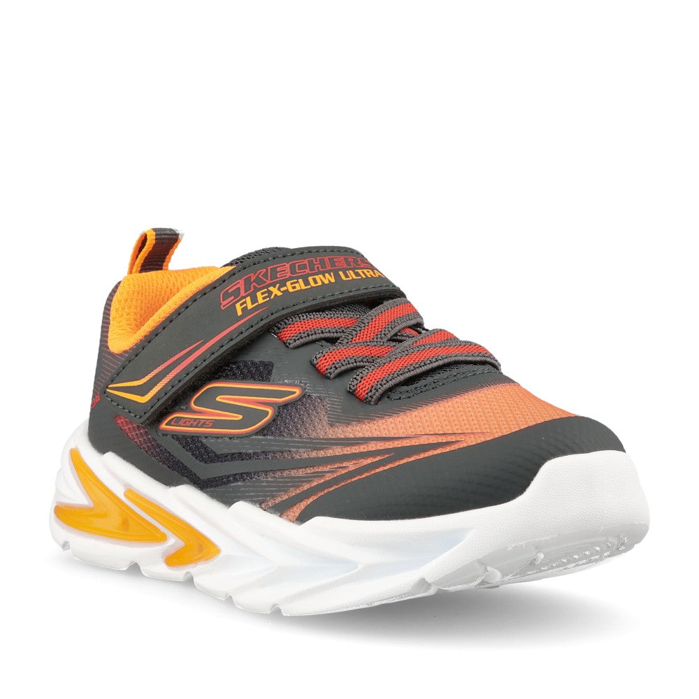 Boys Flex-glow Ultra Trainer In Charcoal