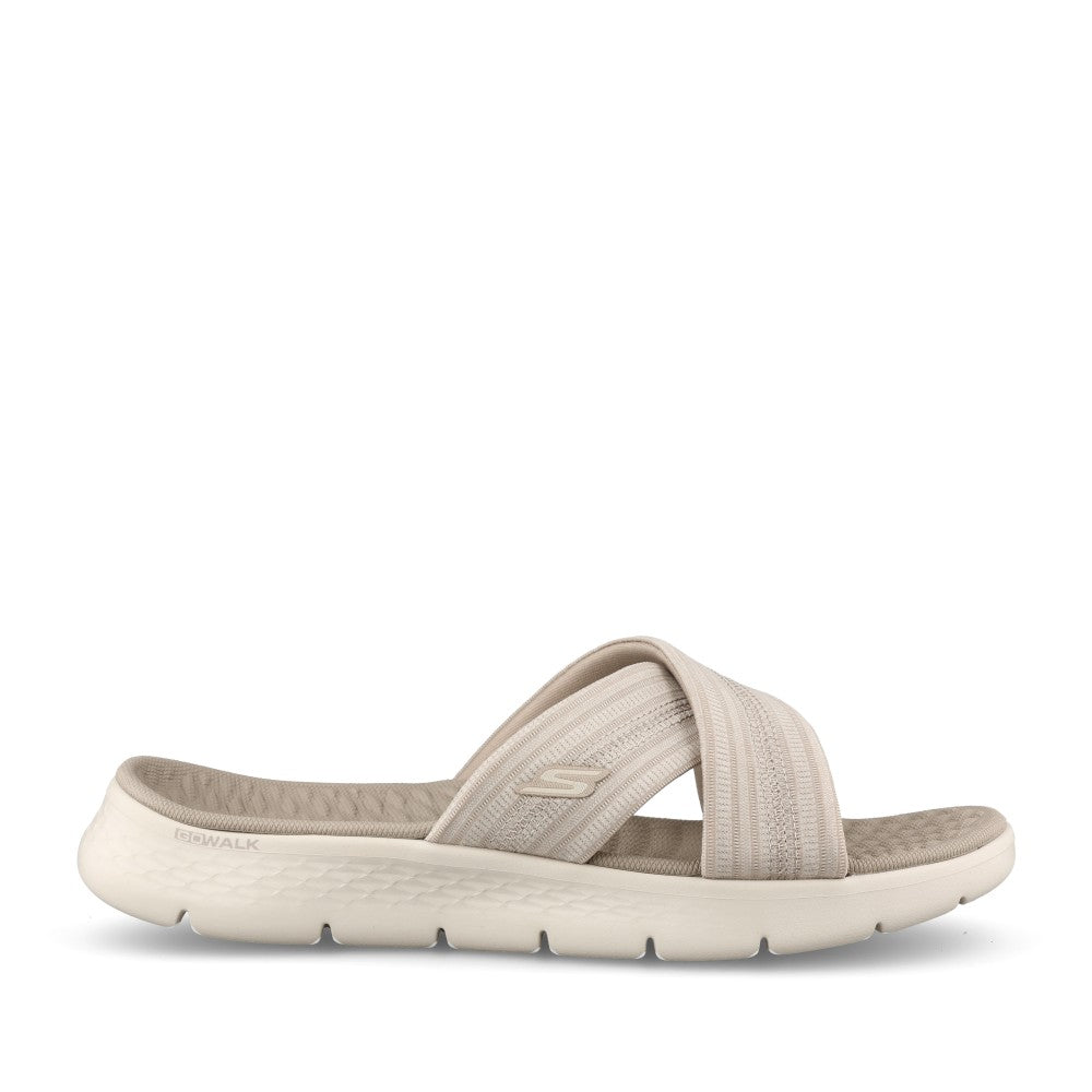 Ladies 141420 Go Walk Flex Mule In Taupe
