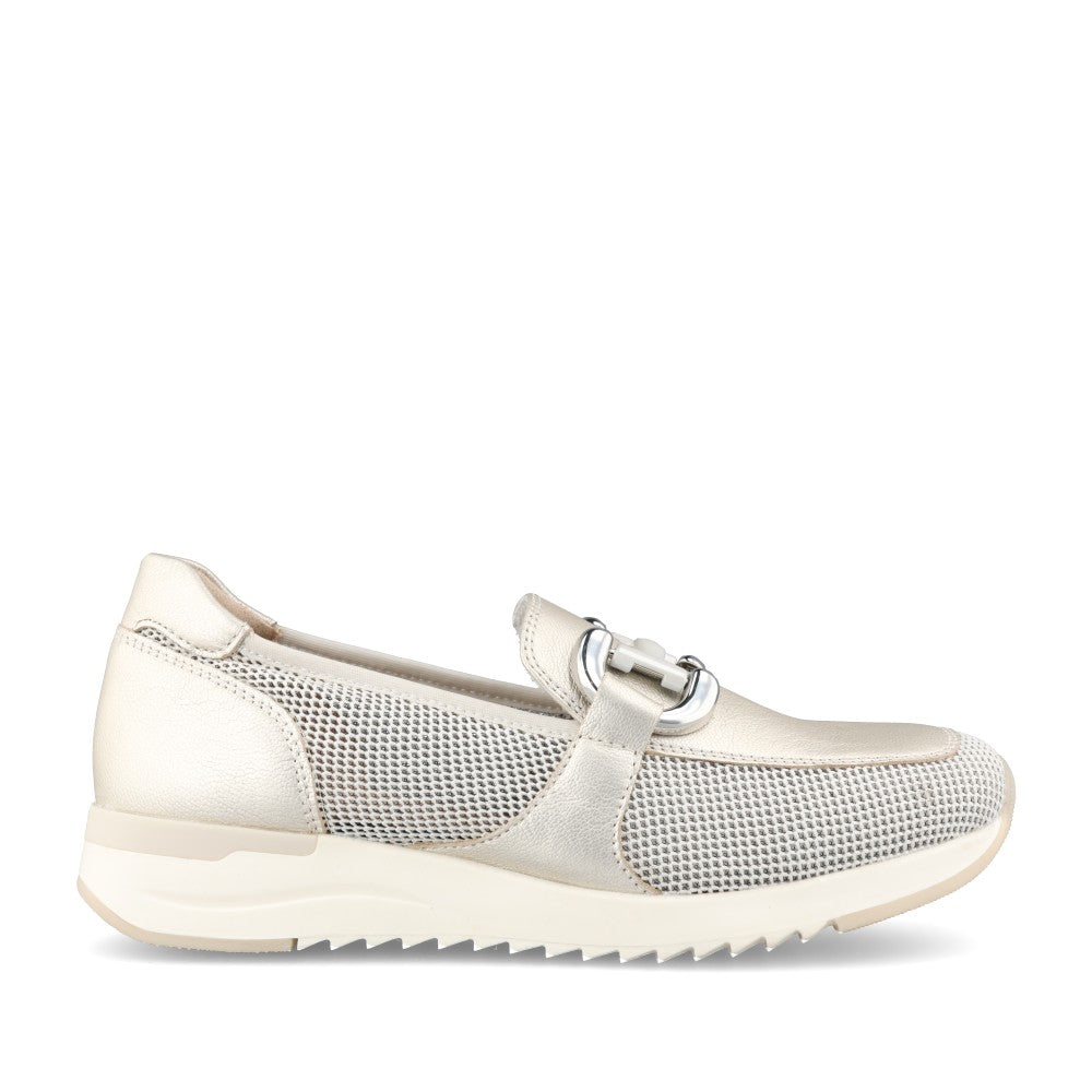 Ladies 9-25436 Slip-on Shoe In Platino