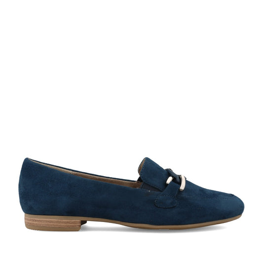 Ladies 8-24263 Loafer In Navy
