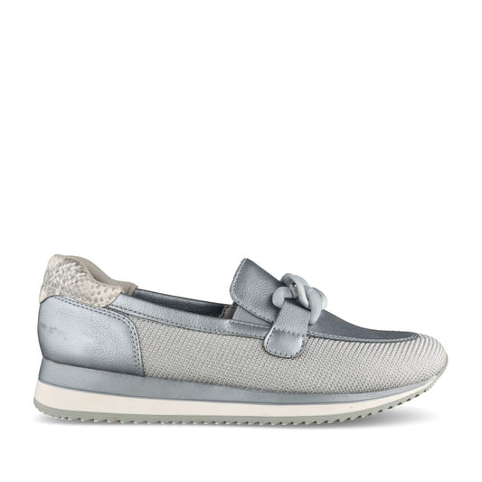 Ladies 8-24766 Slip-on Shoe In Denim