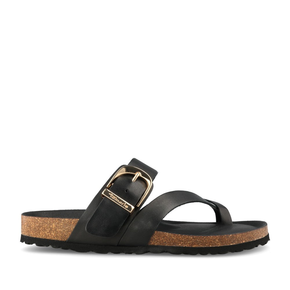 Ladies 1-27509 Mule In Black