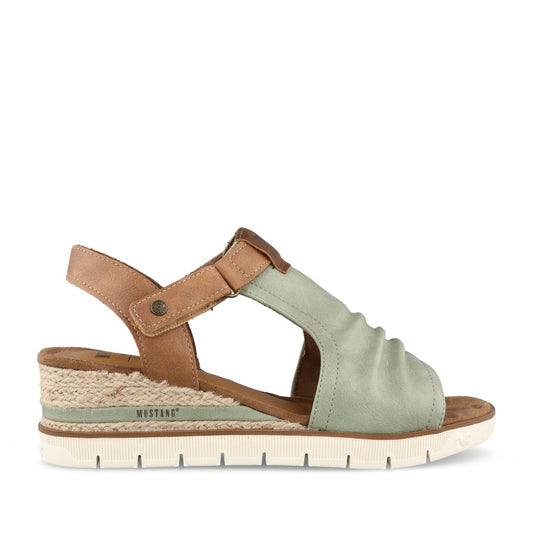 Ladies 112003 Wedge Sandal In Sage