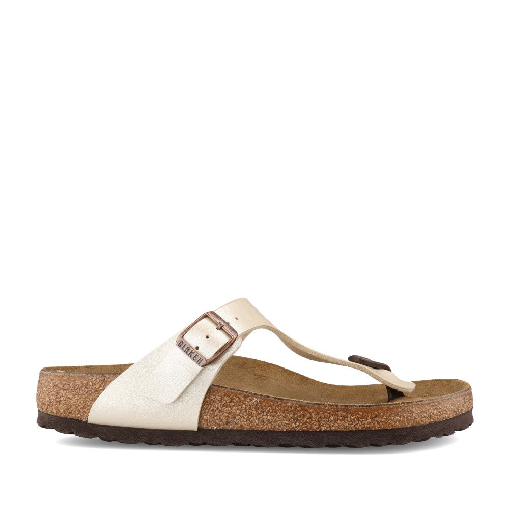 Ladies 943871 Gizeh Toe Post Sandal In Pearl