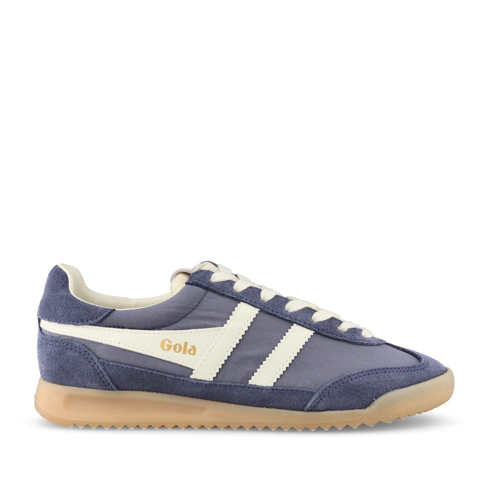 Ladies Firefly Clb577 Laced Trainer In Blue