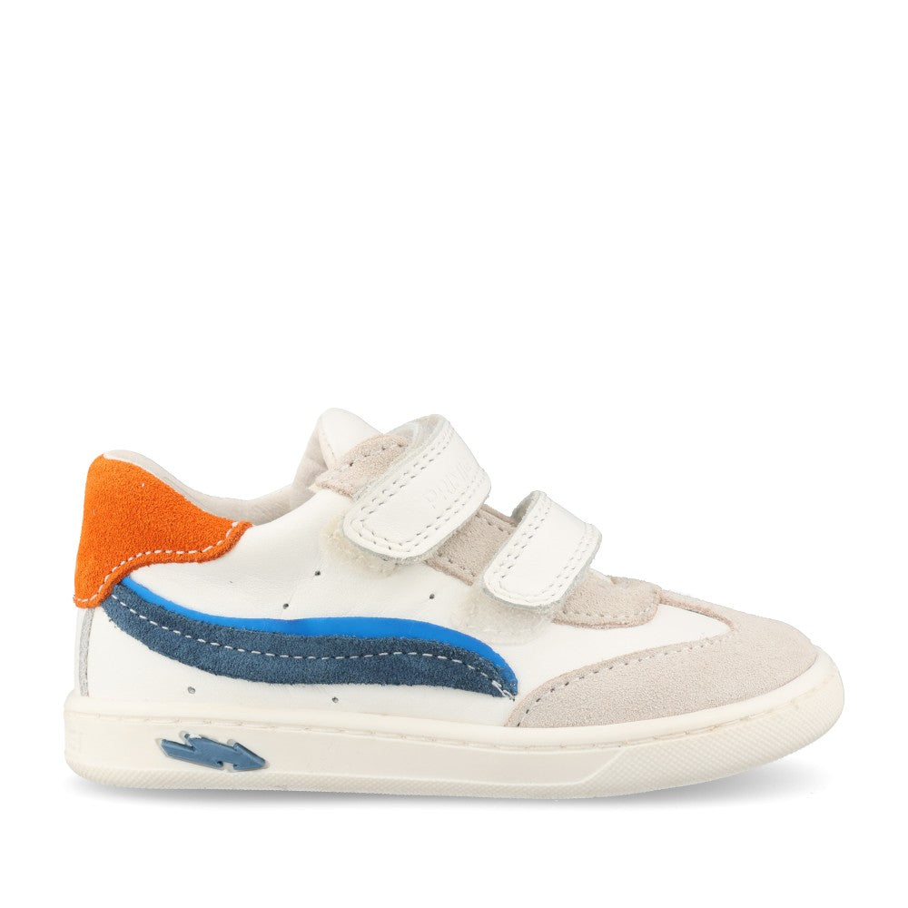 Boys 14033 Velcro Shoe In White
