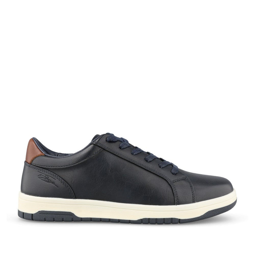 Boys Aungier Laced Shoe In Navy