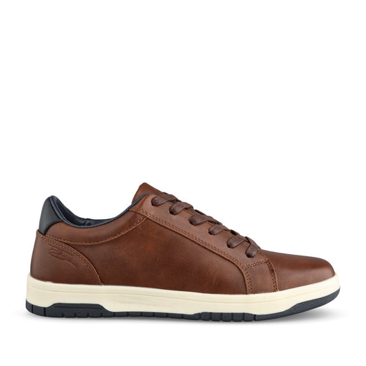 Boys Aungier Laced Shoe In Tan