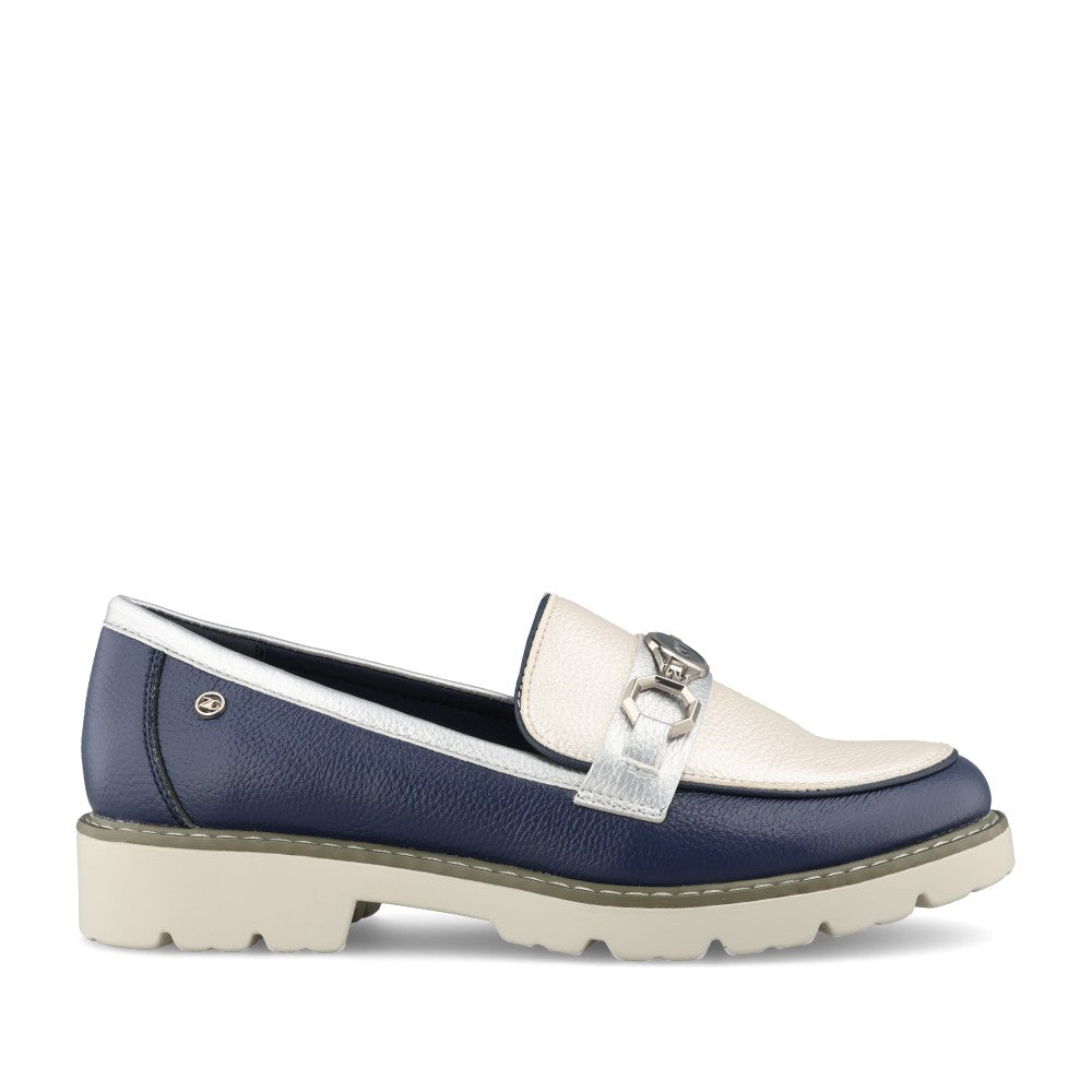 Ladies Saphin Loafer In Navy