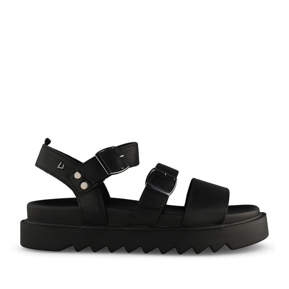 Ladies Dreams Platform Sandal In Black