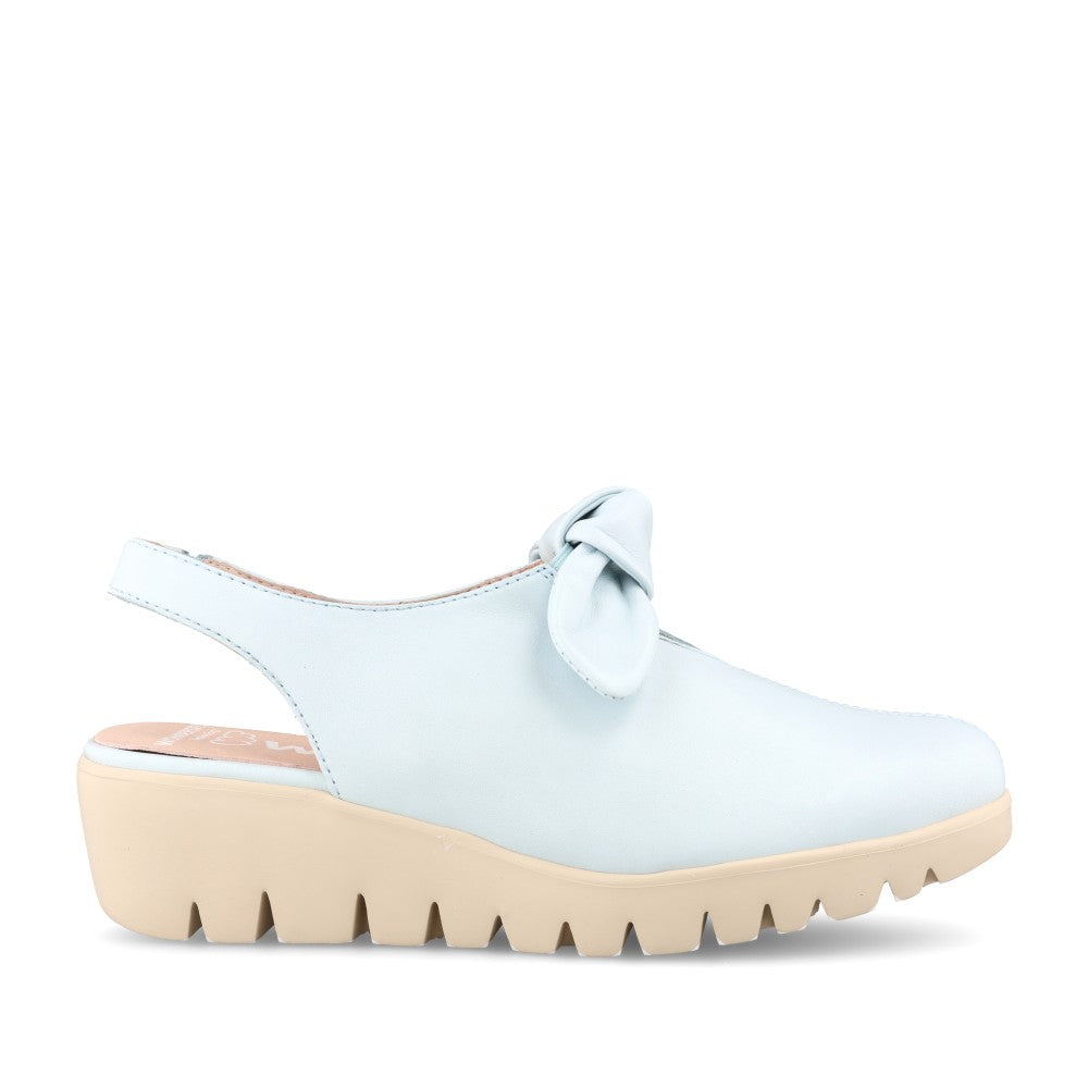 Ladies C-33315 Sling Back Shoe In Sky Blue