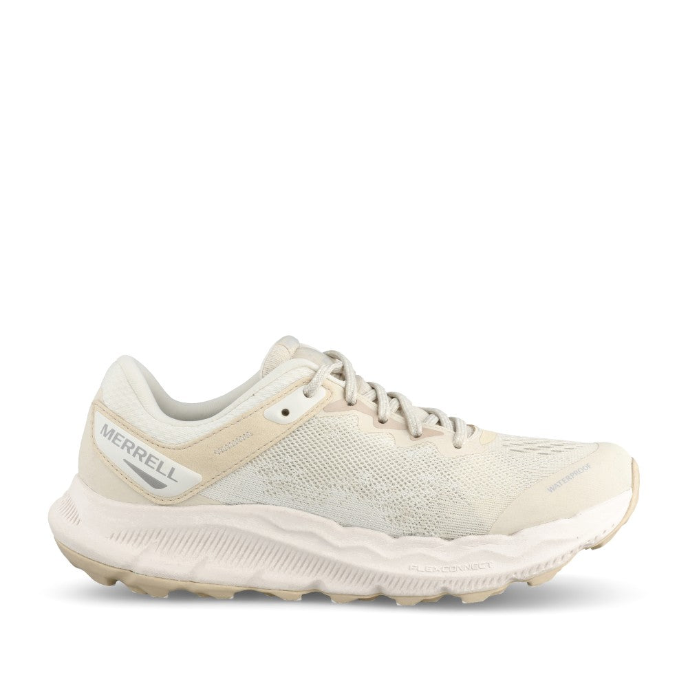 Ladies J068440 Antora 4 Waterproof Walking Trainer In Off White