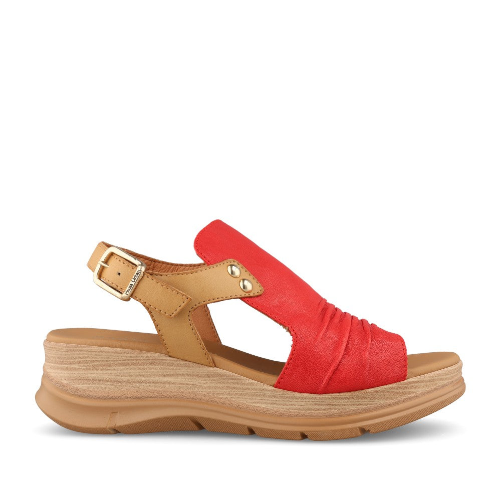 Ladies 24-17 Sandal In Red