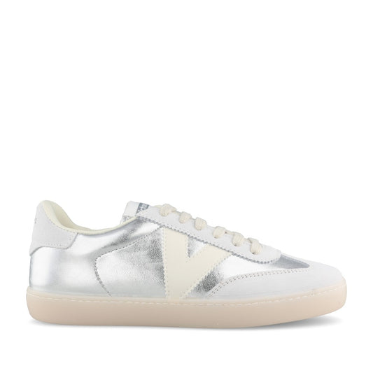 Ladies 1126235 Berlin Laced Trainer In Platinum