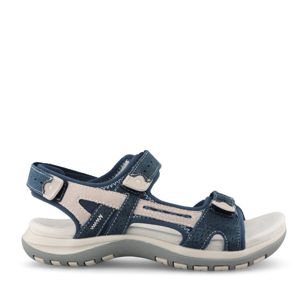Ladies Ziri 41063 Walking Sandal In Navy Multi