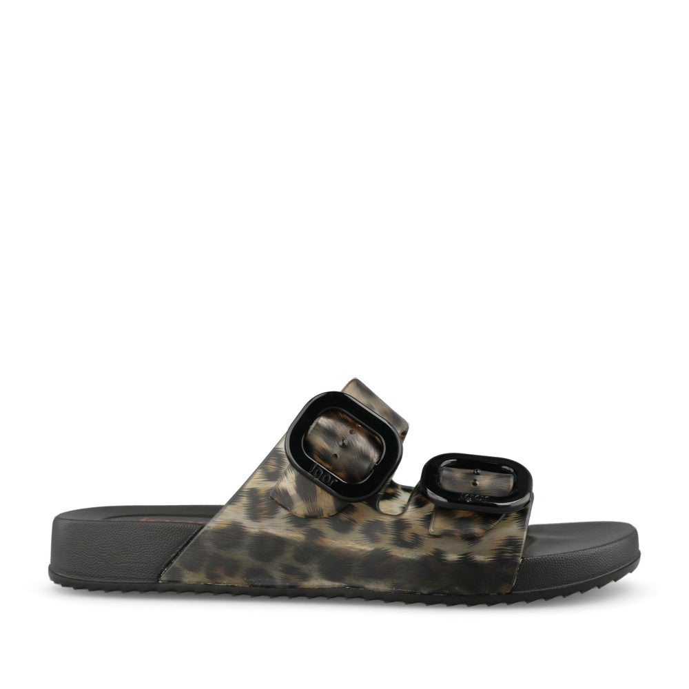 Ladies Habana S10336 Mule In Leopard