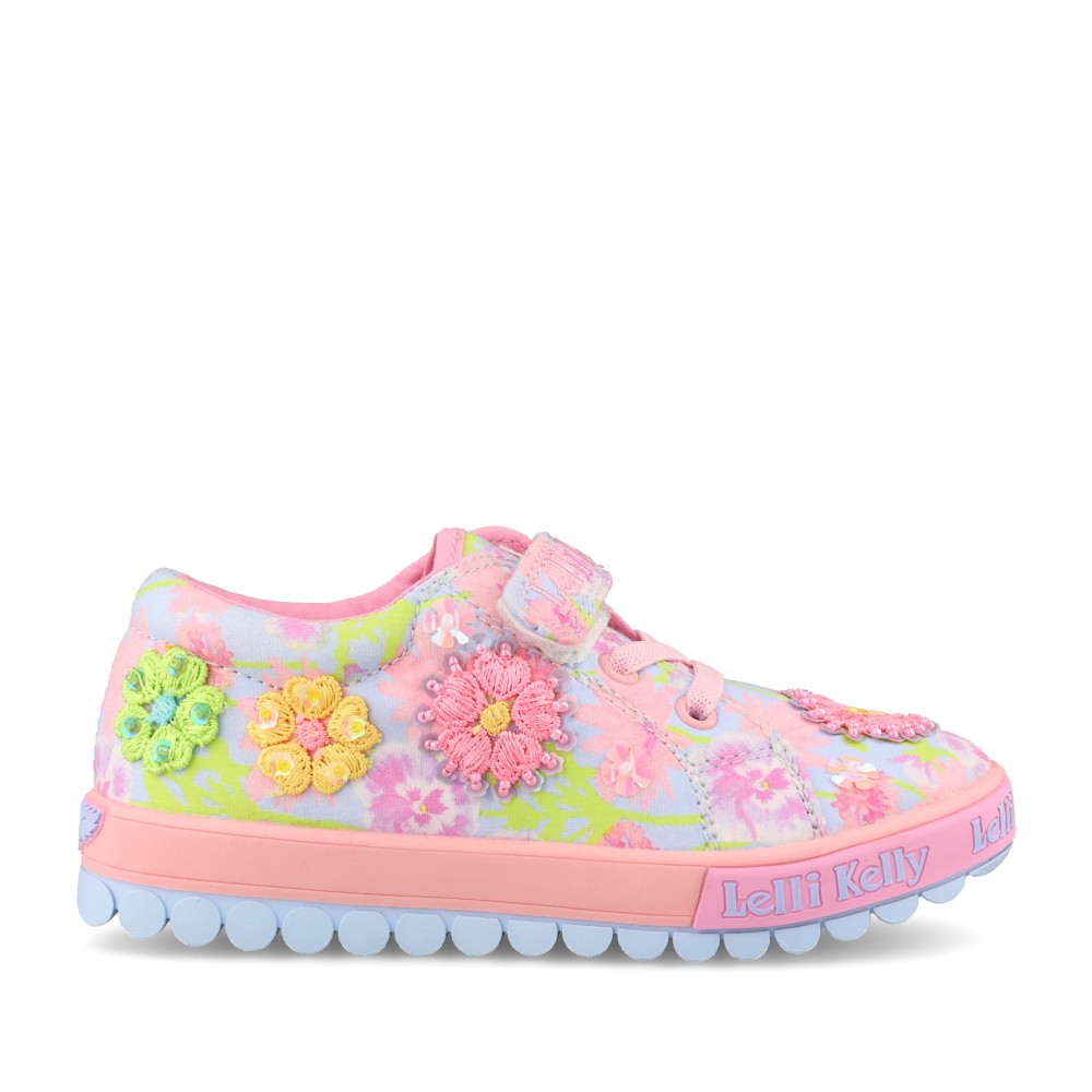 Girls Lk4912 Eloise Strap Shoe In Lilac