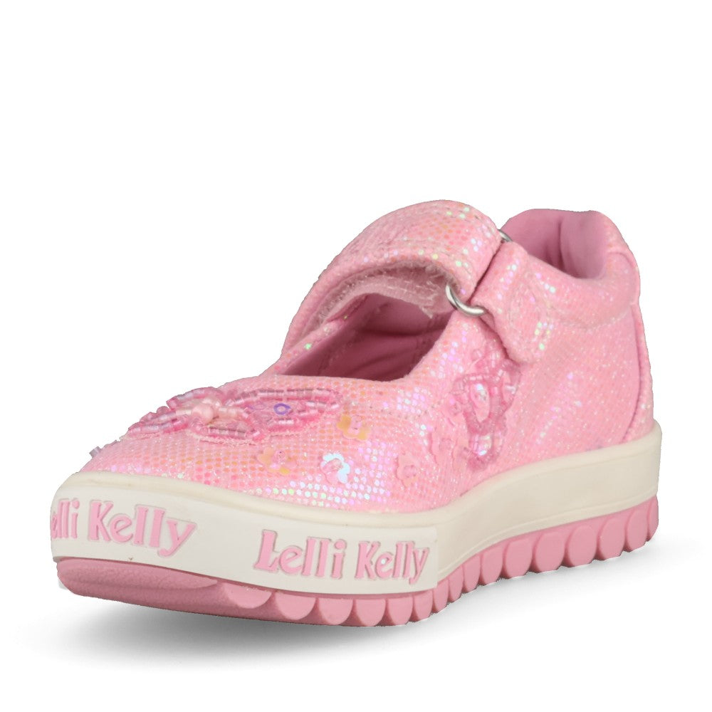 Girls Lk5420 Emerald Dolly Shoe In Rose