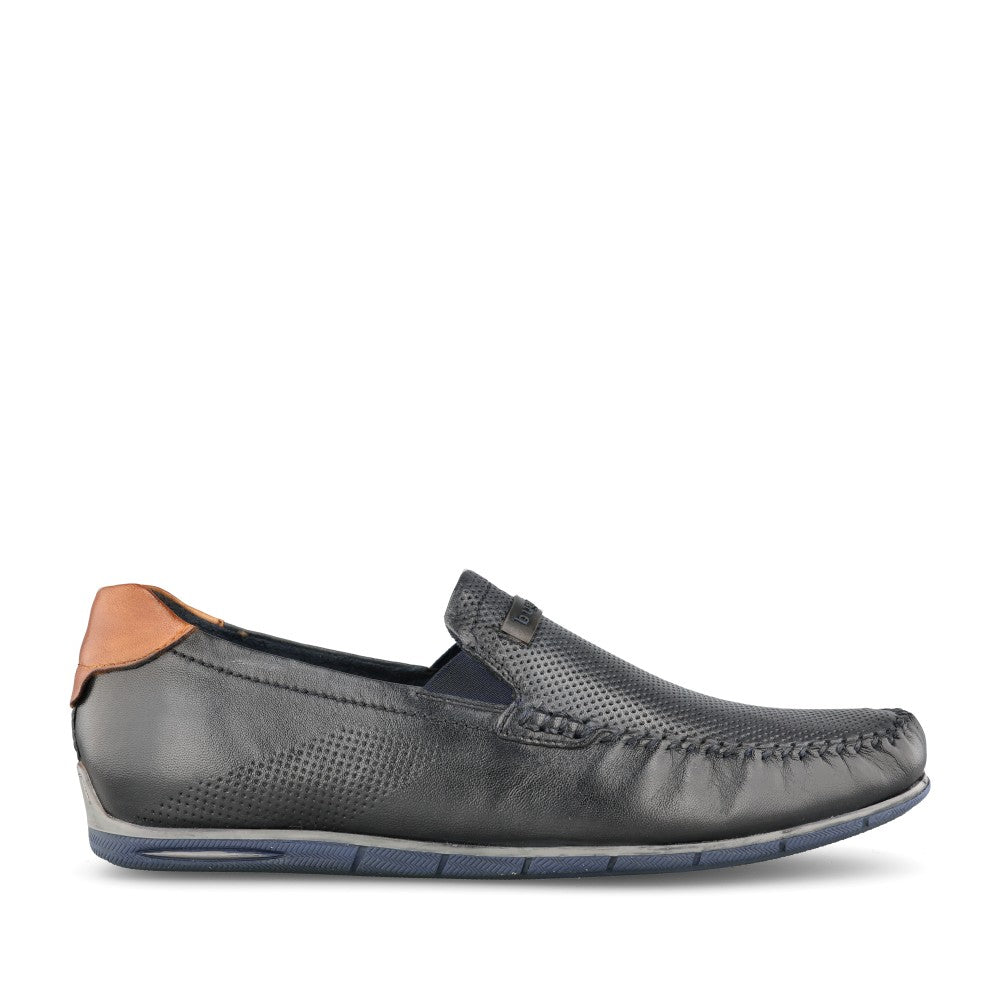 Mens A2x6g Chesley Mocassin In Dark Blue