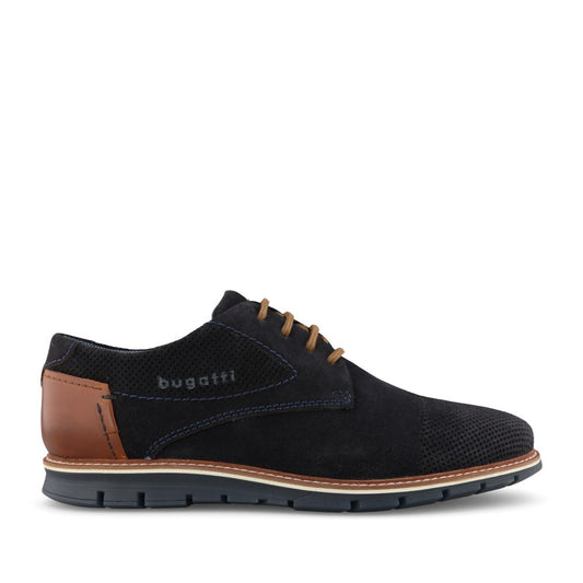 Mens 9711k Simone Comfort Laced Shoe In Dark Blue