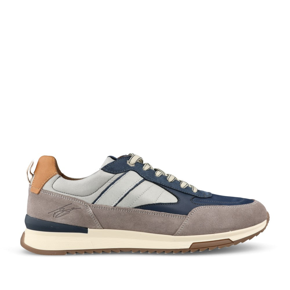 Mens Paisami Mens Laced Trainer In Grey