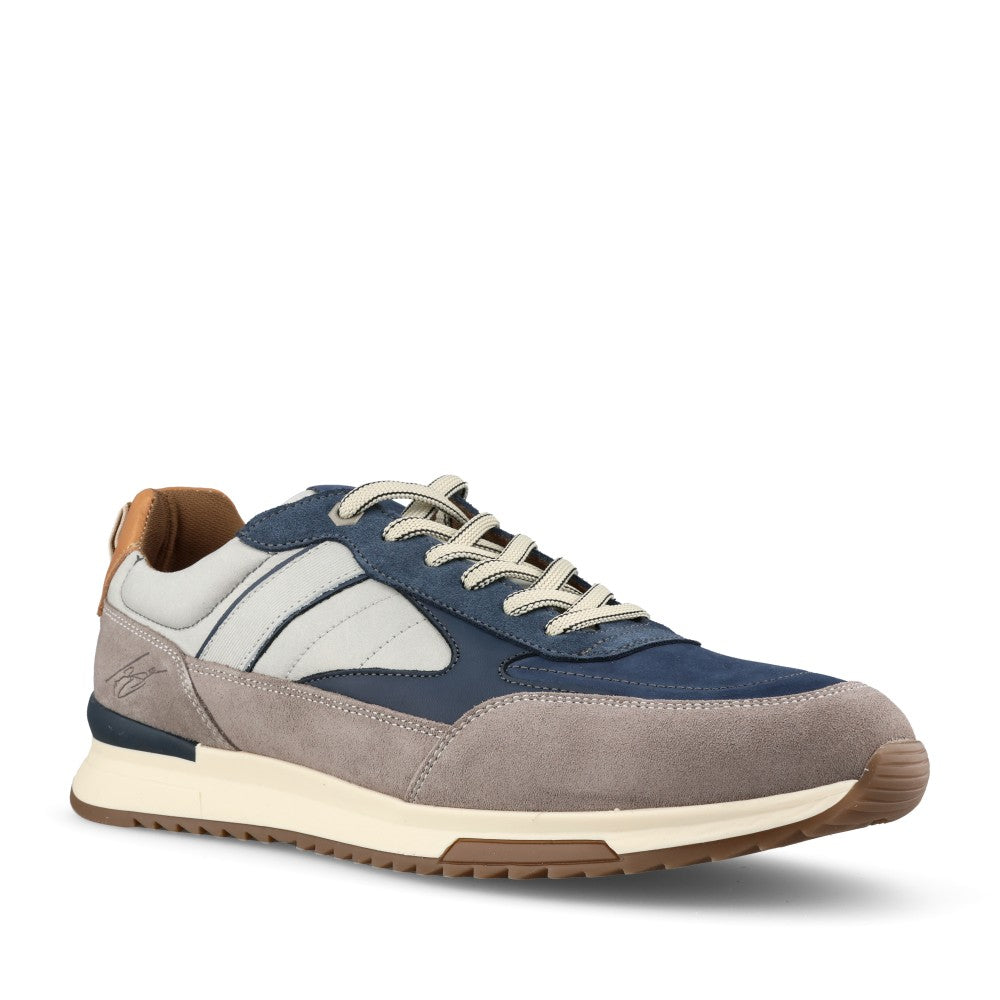 Mens Paisami Mens Laced Trainer In Grey