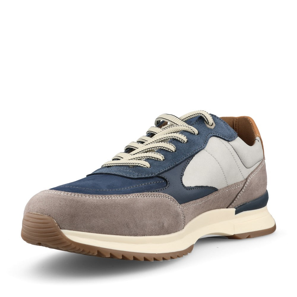 Mens Paisami Mens Laced Trainer In Grey