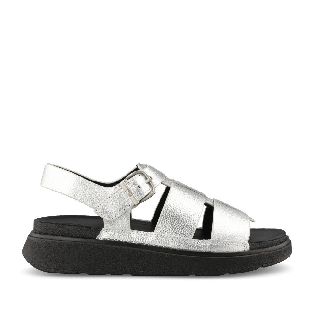 Ladies A3u-011 Gen-ff Fisherman Sandal In Silver