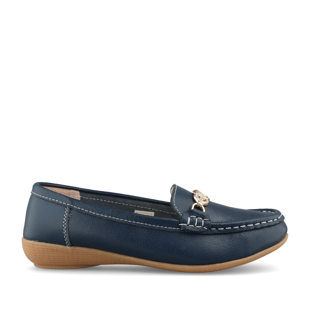 Ladies Kasbah Slip-on Shoe In Royal Blue
