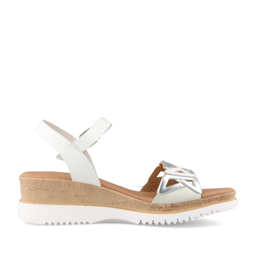 Ladies Ariah Ulp394 Sandal In White