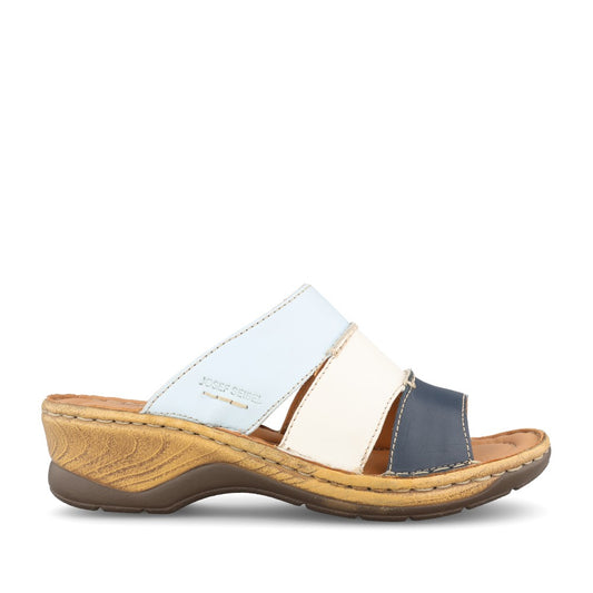 Ladies 56686 Catalonia 86 Mule In Blue