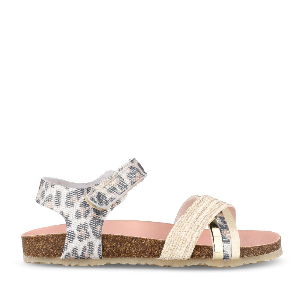 Girls 447207 Sandal In Leopard