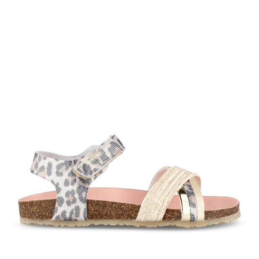 Girls 447207 Sandal In Leopard