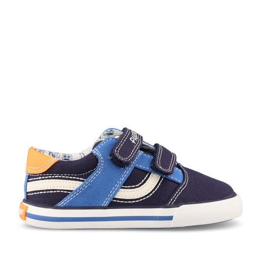 Boys 984620 Velcro Shoe In Navy