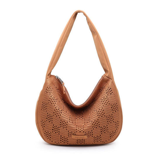 Ladies Mariel Handbag In Tan