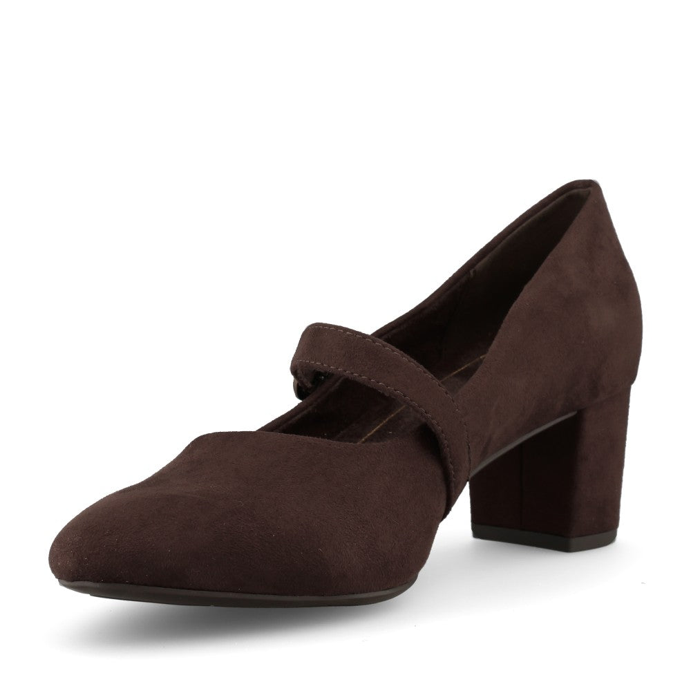 Ladies 8-24461 Mary Jane In Mocha