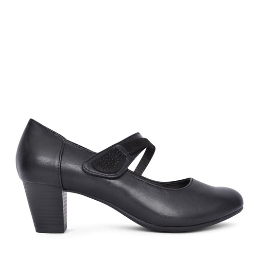 Ladies 8-24465 Mary Jane Shoe In Black