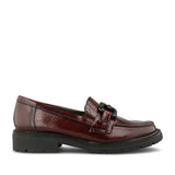 Ladies 8-24764 Loafer In Burgandy