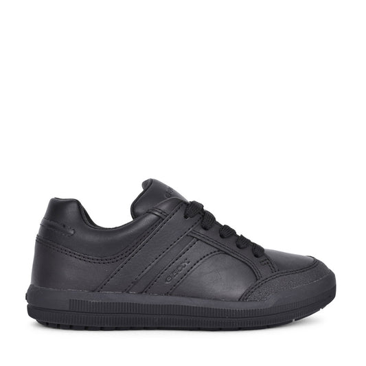 Boys J844ae Arzach Laced Shoe In Blk Leather
