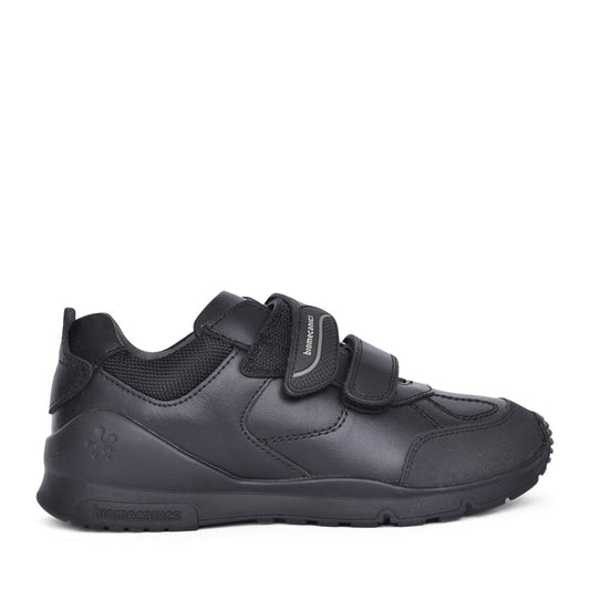 Boys 211103 Colegial Shoe In Blk Leather